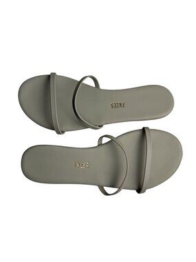 Tkees Gemma Sandals Flip Flops Like New Taupe Size 8 Minimalist Summer Vacation